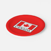 Kanada Pappteller (Schrägansicht)