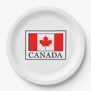Kanada Pappteller
