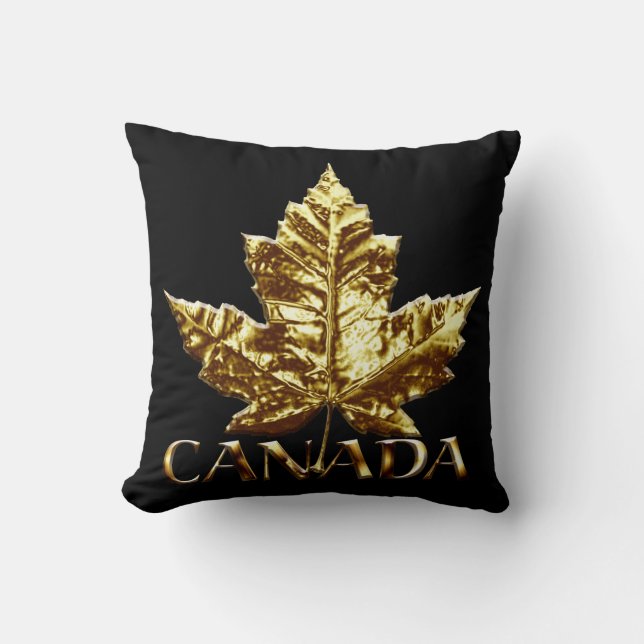 Kanada Pillow Gold Canada Team Souvenir Pillow Kissen (Vorderseite)