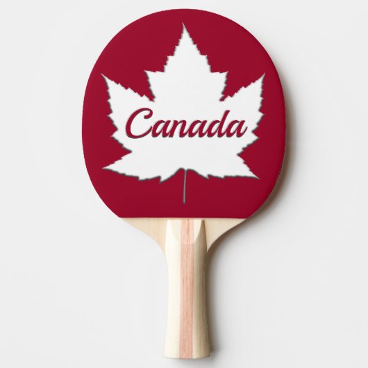 Kanada Ping Pong Paddles Kanada - Spiele für den p Tischtennis Schläger (Vorderseite)