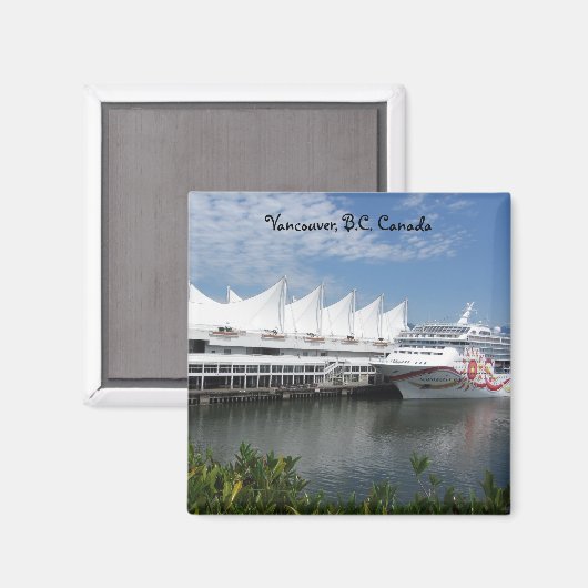 Kanada Place Magnet (Vorderseite/Rückseite)