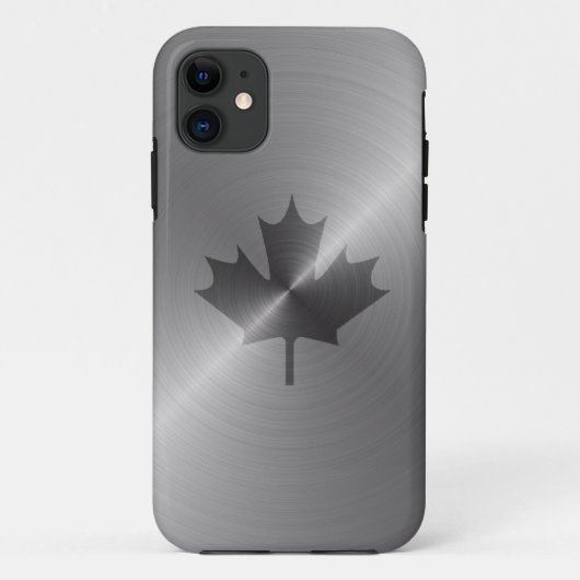Kanada-Platin-Ahornblatt Case-Mate iPhone Hülle (Rückseite)