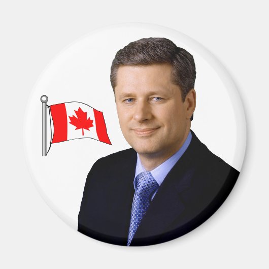 Kanada PM Stephen Harper Magnet (Vorne)