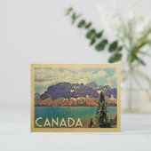 Kanada Postcard Vintage Travel Postkarte (Stehend Vorderseite)