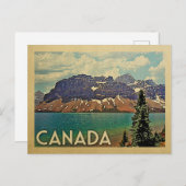 Kanada Postcard Vintage Travel Postkarte (Vorne/Hinten)
