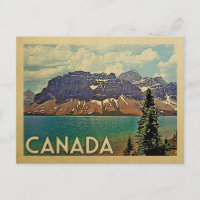 Kanada Postcard Vintage Travel