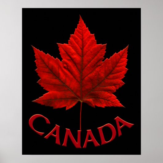Kanada Poster Canada Maple Leaf Souvenir Print (Vorne)