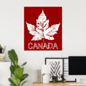 Kanada Poster Canada Maple Leaf Souvenir Print (Heimbüro)