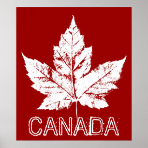 Kanada Poster Canada Maple Leaf Souvenir Print