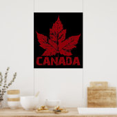 Kanada Poster Canada Maple Leaf Souvenir Print (Küche)