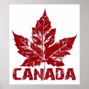 Kanada Poster Canada Maple Leaf Souvenir Print