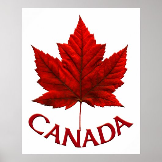Kanada Poster Canada Maple Leaf Souvenir Print (Vorne)