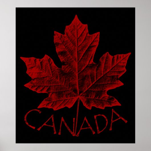 Kanada Poster Canada Maple Leaf Souvenir Print (Vorne)