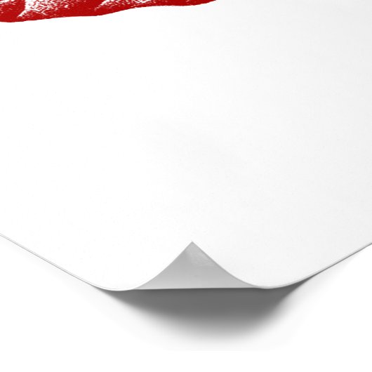 Kanada Poster Canada Maple Leaf Souvenir Print (Ecke)