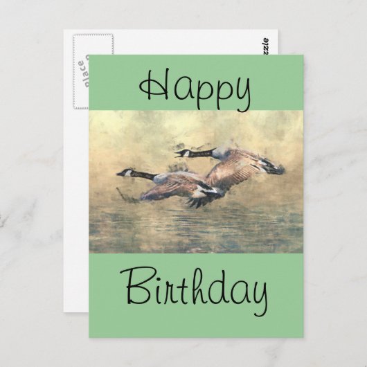 Kanada Postkarte (Vorne/Hinten)