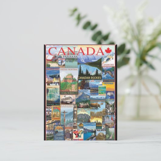 Kanada Postkarte (Stehend Vorderseite)