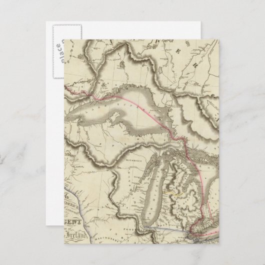 Kanada Postkarte (Vorne/Hinten)