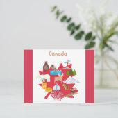 Kanada Postkarte (Stehend Vorderseite)