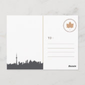 Kanada Postkarte (Rückseite)