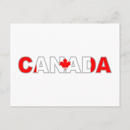 Kanada Postkarte (Vorderseite)