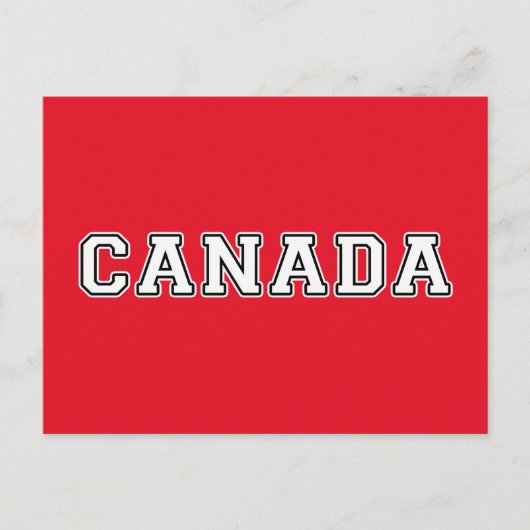 Kanada Postkarte (Vorderseite)