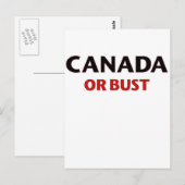 Kanada Postkarte (Vorne/Hinten)