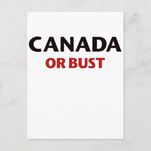 Kanada Postkarte (Vorderseite)