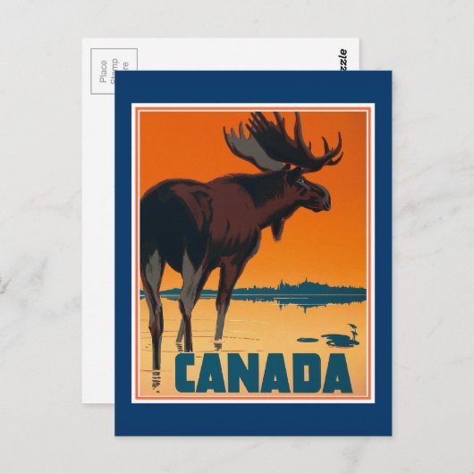 Kanada Postkarte (Vorne/Hinten)