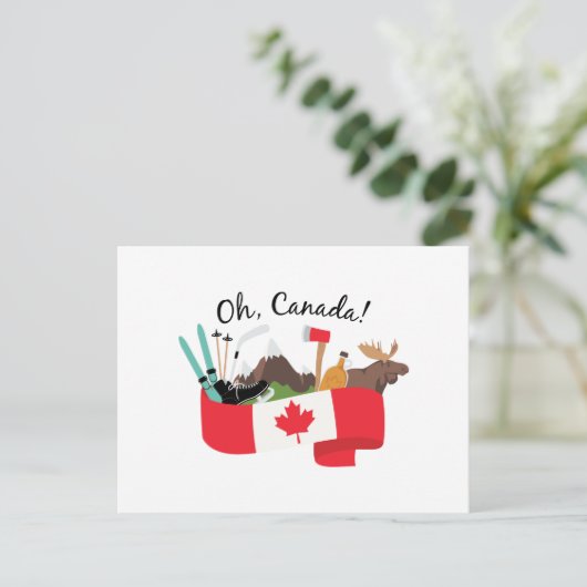 Kanada Postkarte (Stehend Vorderseite)