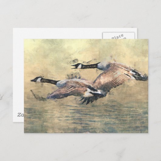 Kanada Postkarte (Vorne/Hinten)