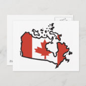 Kanada Postkarte (Vorne/Hinten)