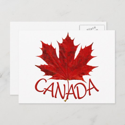 Kanada Postkarten Custom Canada Souvenir Postkarte (Vorne/Hinten)