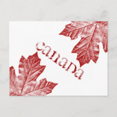 Kanada Postkarten Custom Canada Souvenir Postkarte (Vorderseite)