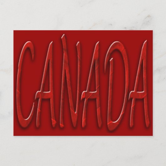 Kanada Postkarten Custom Canada Souvenir Postkarte (Vorderseite)