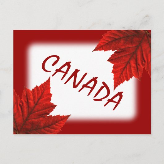 Kanada Postkarten Custom Canada Souvenir Postkarte (Vorderseite)