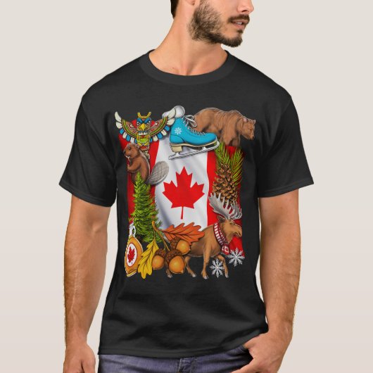 Kanada Pride T-Shirt (Vorderseite)