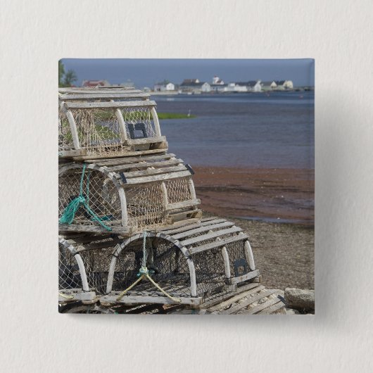 Kanada, Prinz Edward Island, Rustico. Hummer Button (Vorderseite)