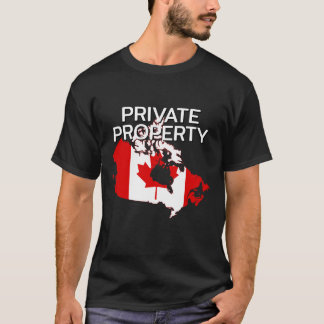 Kanada Privateigentum T-Shirt