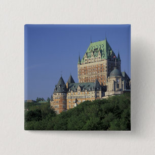 Kanada, Quebec City. Chateau Frontenac. Button