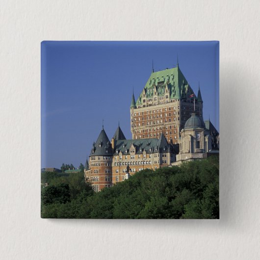 Kanada, Quebec City. Chateau Frontenac. Button (Vorderseite)