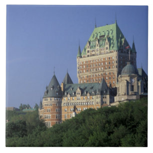 Kanada, Quebec City.  Chateau Frontenac. Fliese