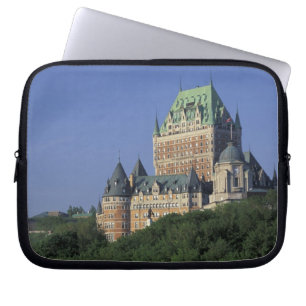 Kanada, Quebec City.  Chateau Frontenac. Laptopschutzhülle