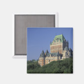 Kanada, Quebec City. Chateau Frontenac. Magnet (Vorderseite/Rückseite)
