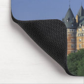 Kanada, Quebec City.  Chateau Frontenac. Mousepad (Ecke)