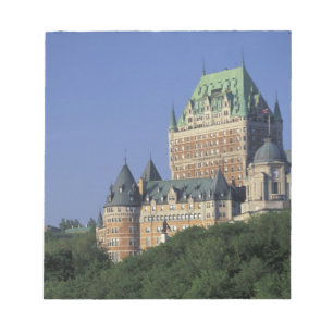 Kanada, Quebec City.  Chateau Frontenac. Notizblock