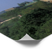 Kanada, Quebec City. Chateau Frontenac. Poster (Ecke)