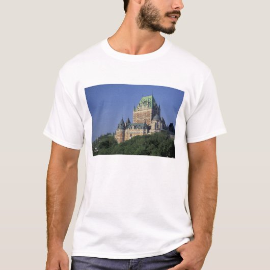Kanada, Quebec City. Chateau Frontenac. T-Shirt (Vorderseite)