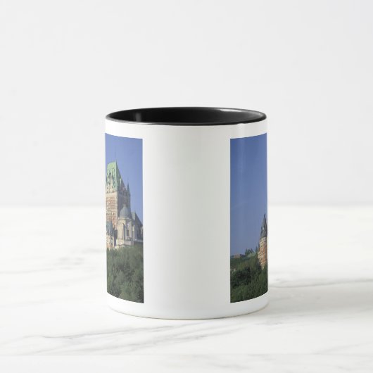 Kanada, Quebec City. Chateau Frontenac. Tasse (Zentrum)