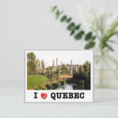 Kanada - Quebec - I Liebe - Postkarte (Stehend Vorderseite)