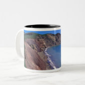 Kanada, Quebec, Magdalen Inseln, Cap Alright 2 Zweifarbige Tasse (Vorderseite Links)